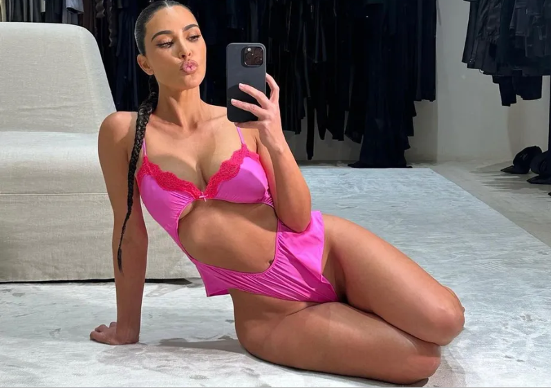 Kim Kardashian adopts Barbiecore 2