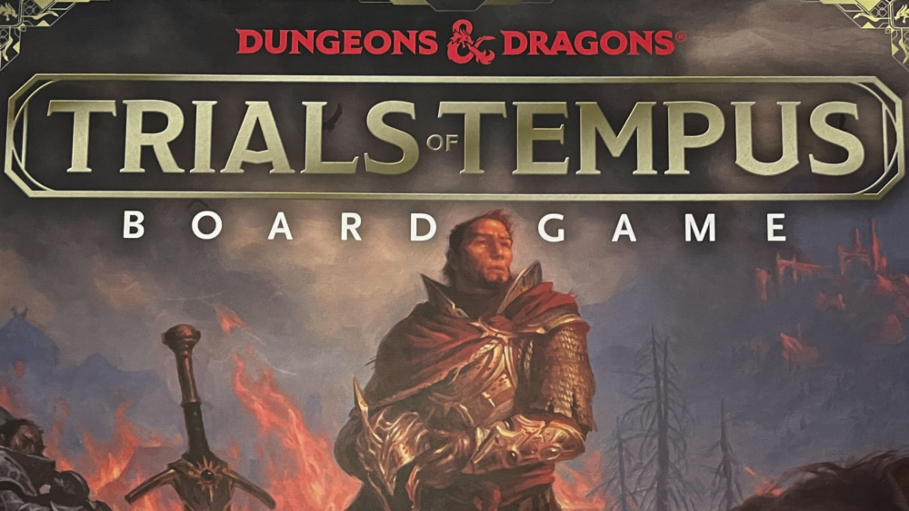 Dungeons And Dragons Trials of Tempus this board game