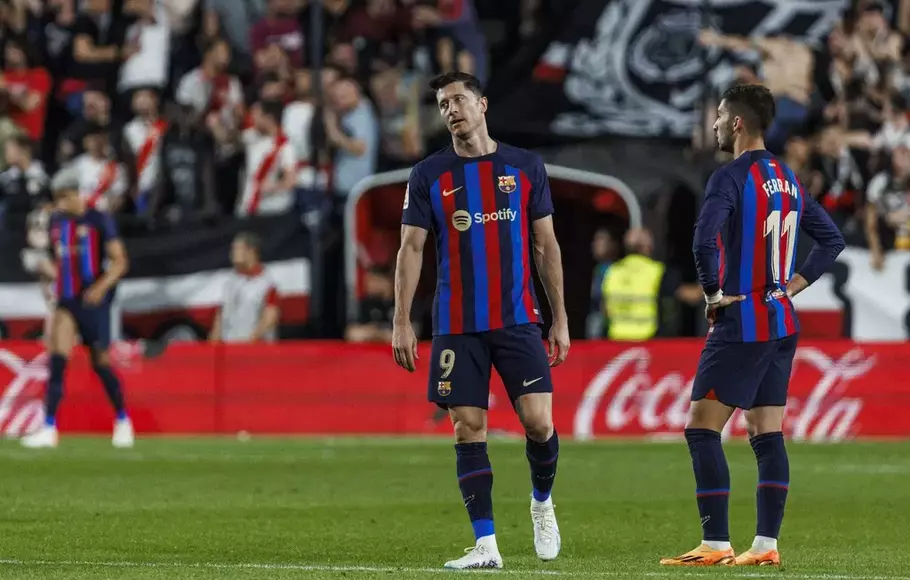 Collapsed at Rayo, Barcelona Swallows Third Defeat
