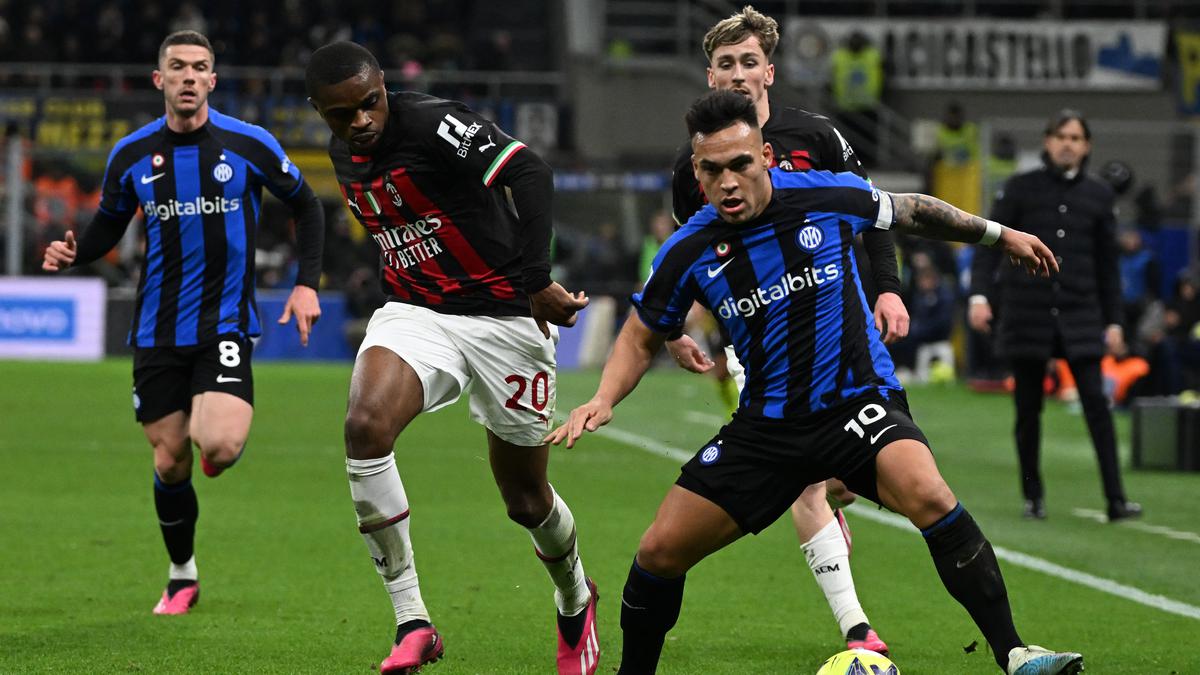 Derby Milan in the Champions League Semifinals Lautaro Martinez This