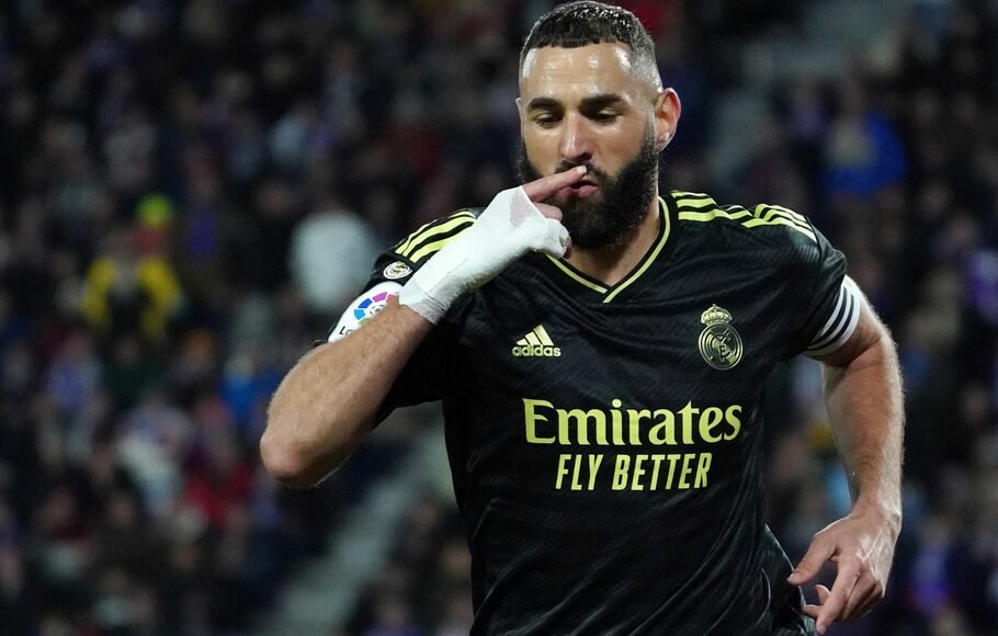 Having scored goals, Benzema is the fourth most fertile