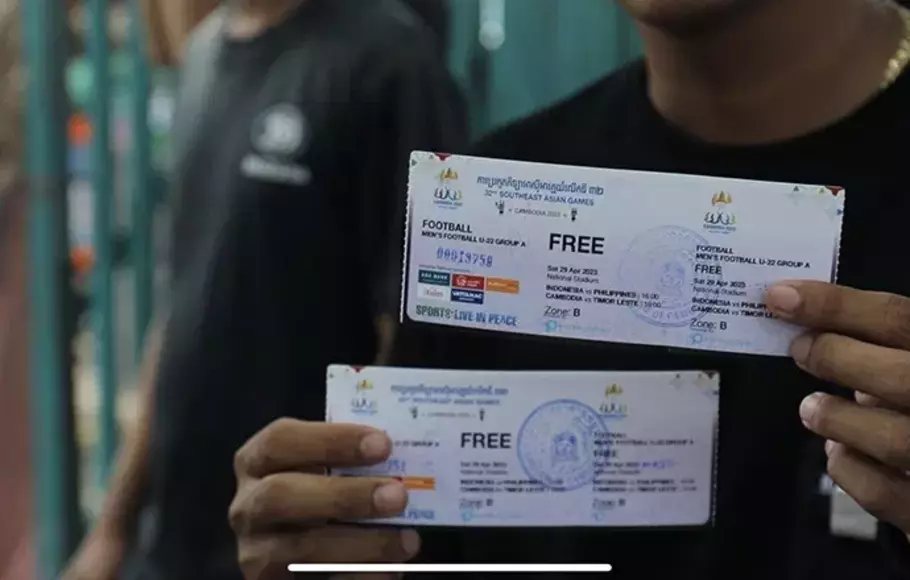 SEA Games Indonesia and Cambodia Football Tickets in Group A