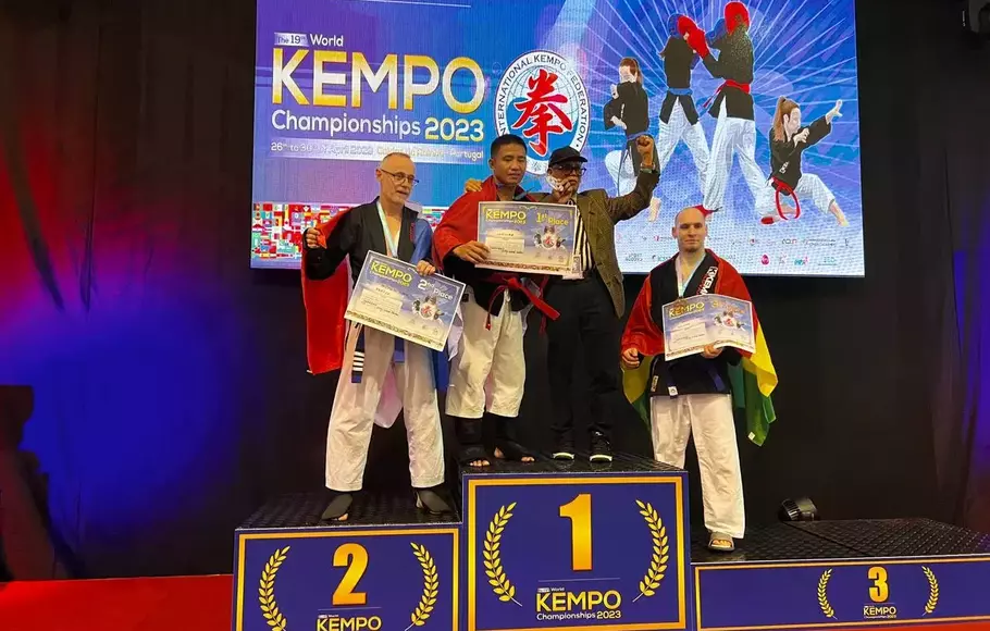 TNI personnel from Central Sulawesi won the Kempo World Championship
