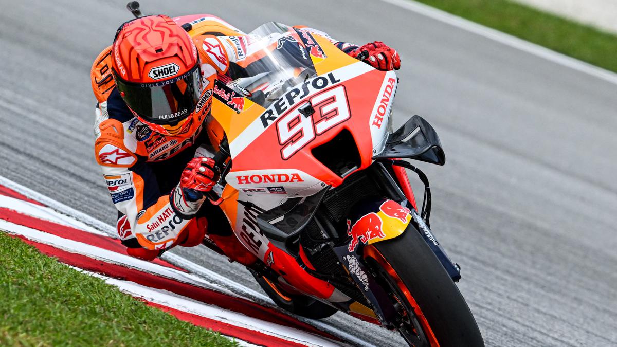 Absent in races, Marc Marquez races again at the
