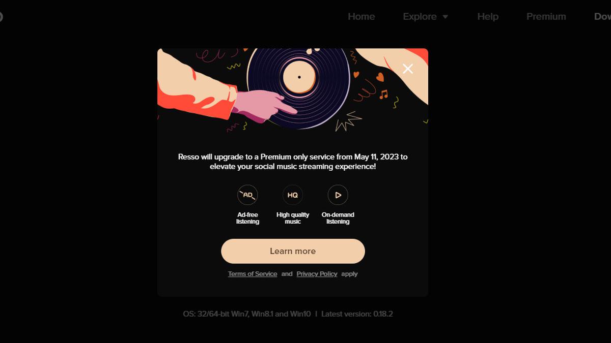 ByteDance Resso Music Streaming App Remove Free Service Starting May