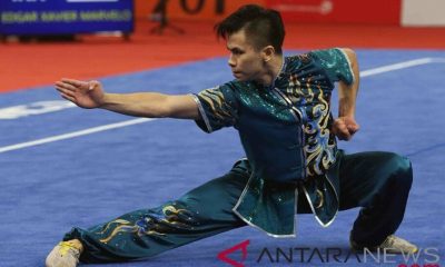 Edgar Presents Gold in the SEA Games Wushu Branch