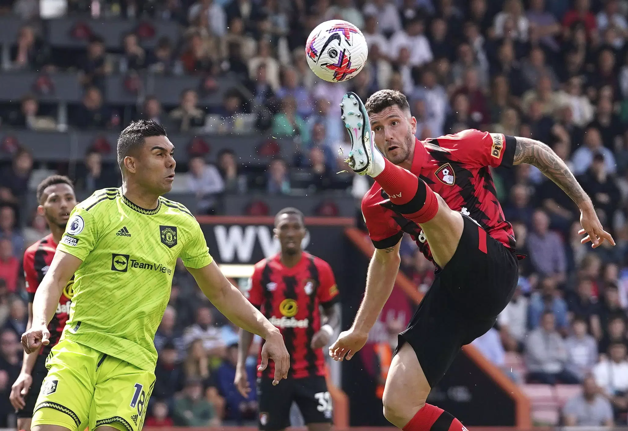 Bournemouth vs Man Utd results: Casemiro ensures victory 