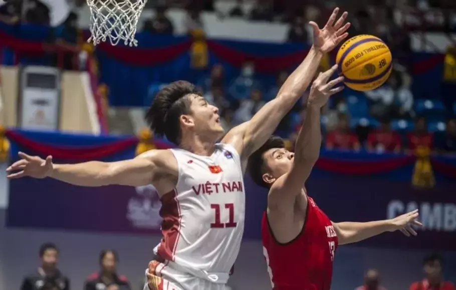 SEA Games : Indonesian Men's and Women's x Basketball Team