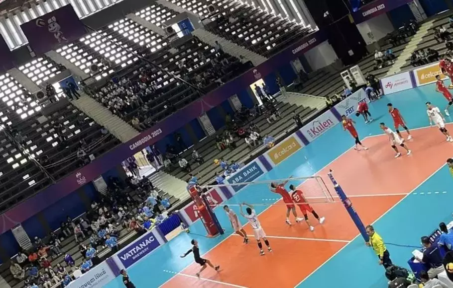 SEA Games : Men's National Volleyball Team Defeats Philippines
