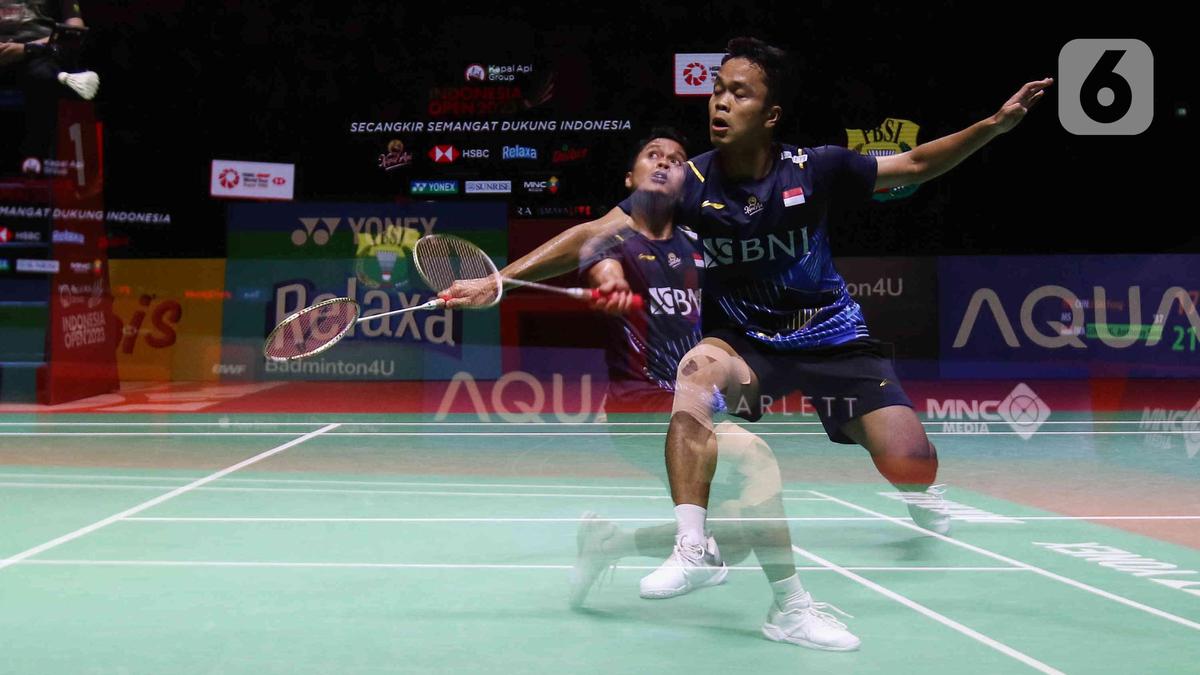 Indonesia Open : Against Viktor Axelsen in the Final, Anthony