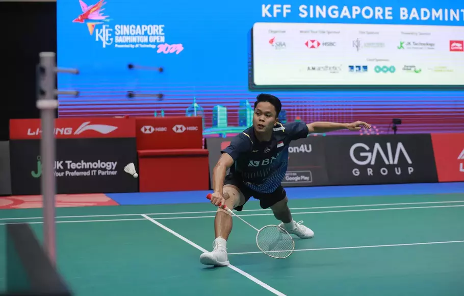 Losing for the th time against Axelsen, Ginting is only