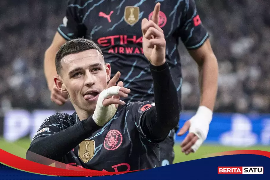 Scores another goal, Phil Foden becomes increasingly confident
