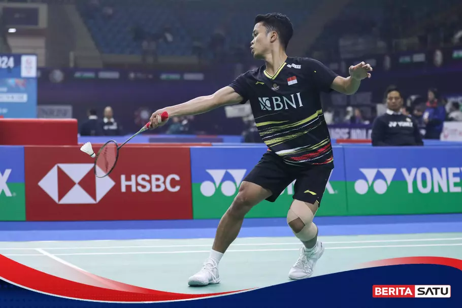 Anthony Ginting Qualifies for the All England Quarter Finals