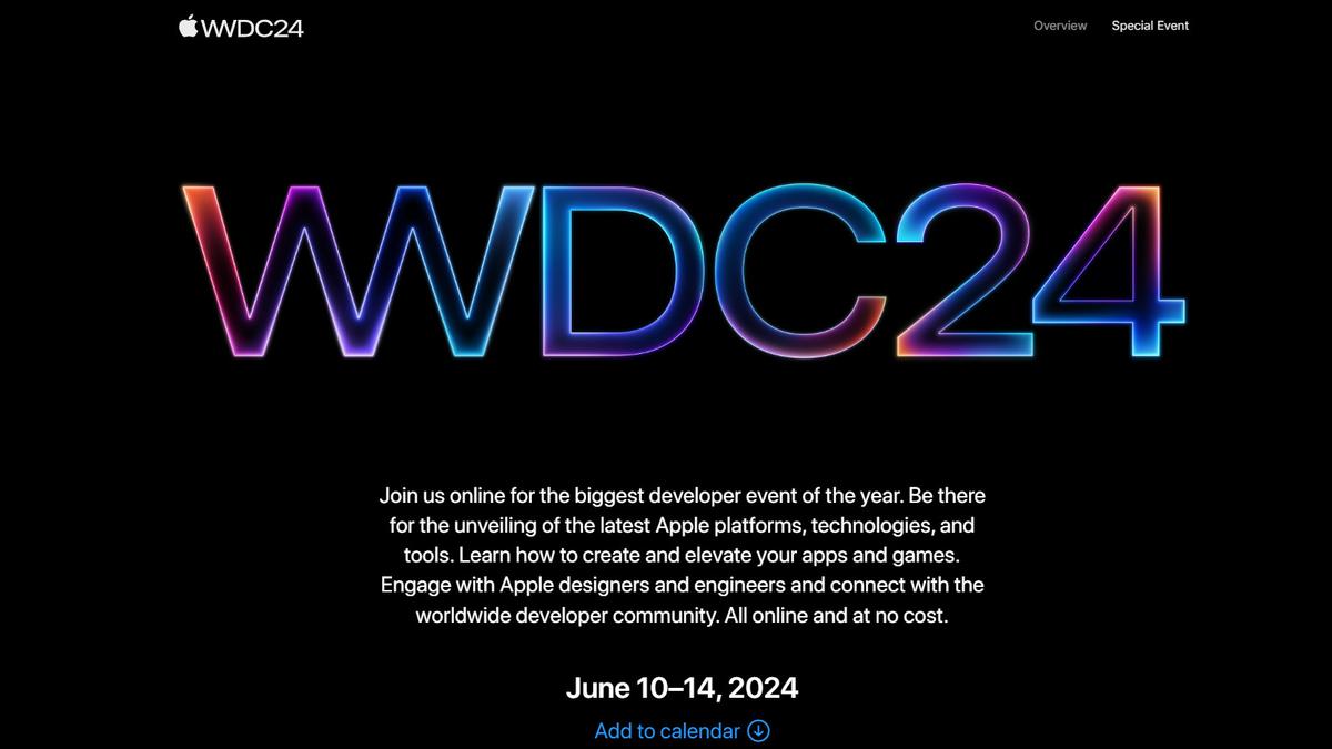 Apple Announces That WWDC Will Be Held June