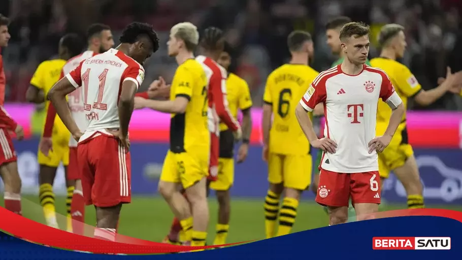Bayern vs Dortmund Result , Die Roten Sinks at Alianz