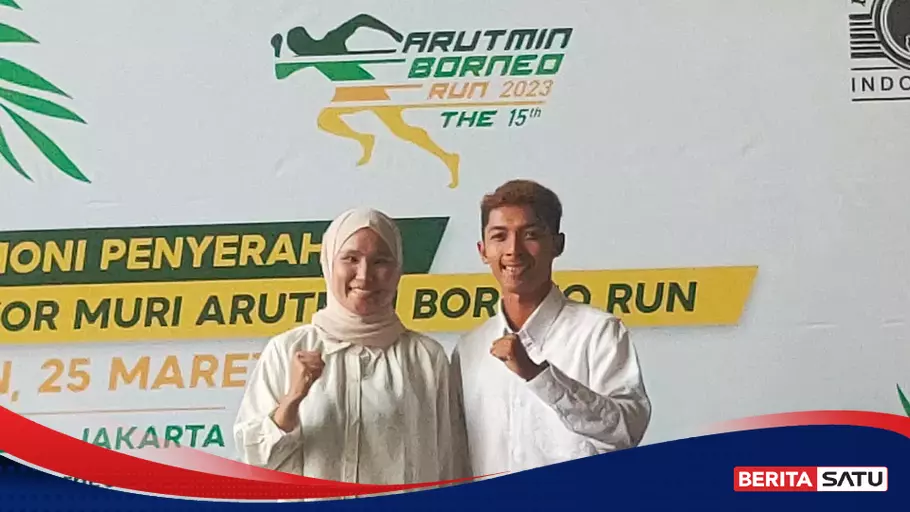Blind Runner Makes History, Arutmin Borneo Run Breaks Muri Record