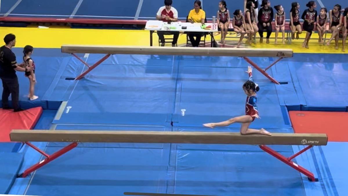 Future Indonesian Gymnast Ygritte Wins Gold Medals at Bangkok