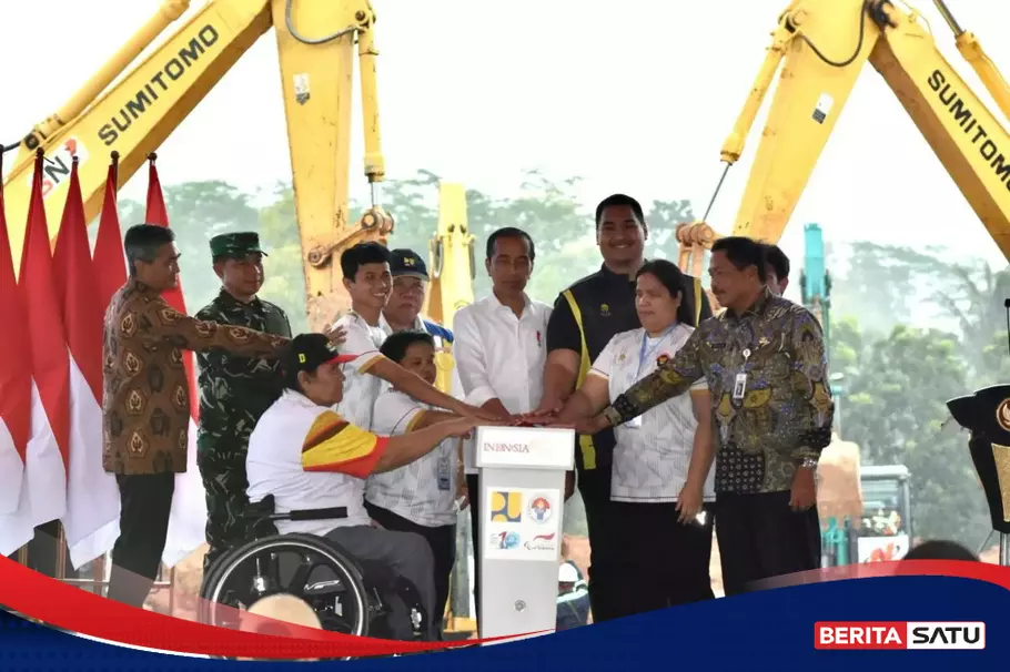 Jokowi Inaugurates Construction of Karanganyar Paralympic Training Center