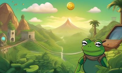 PEPE Leads Meme Coin Rally as Ether Approaches USD ,