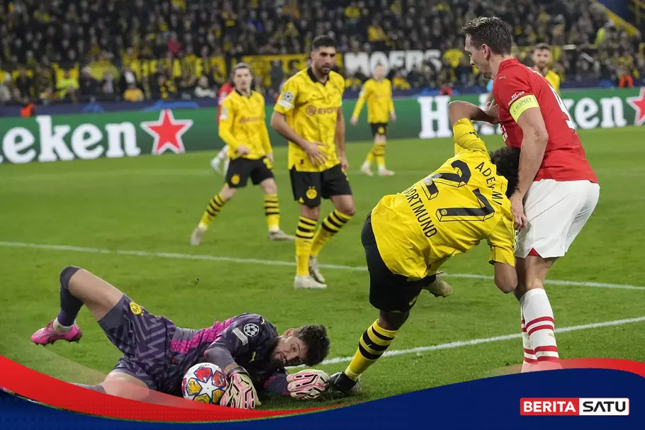 Stop PSV Eindhoven, Dortmund Advances to Champions League Quarter Finals