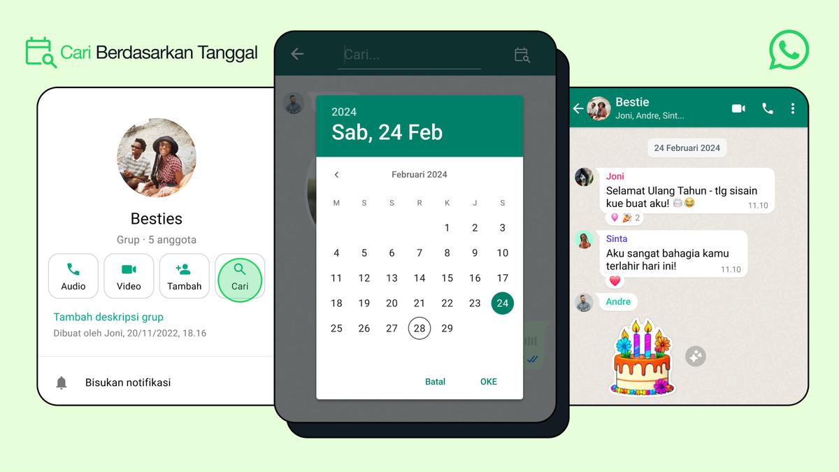 WhatsApp Releases Message Search Feature by Date, Here&#;s How to