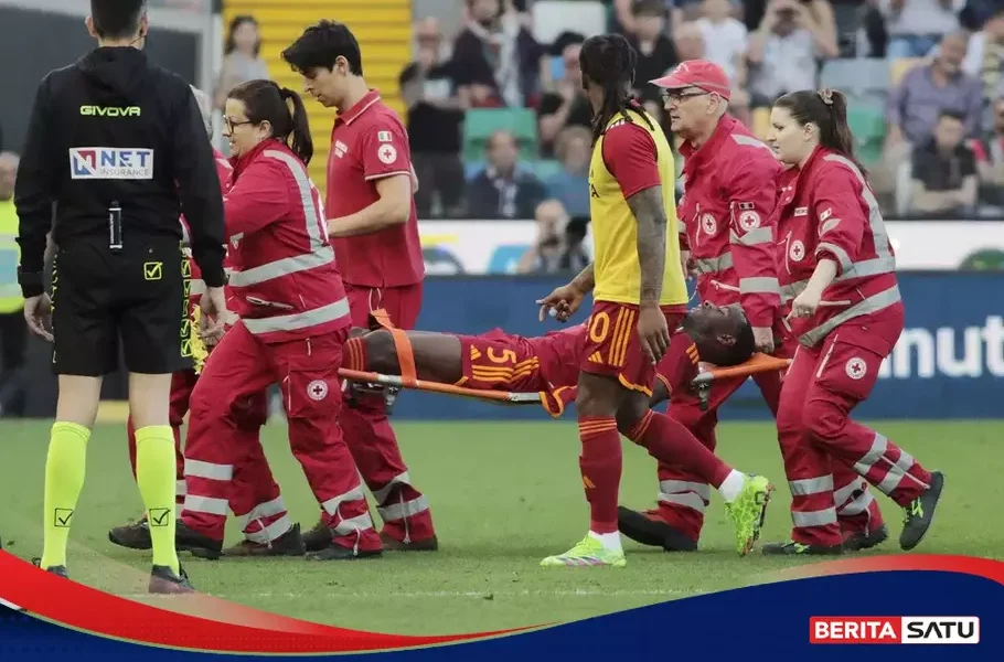 Fainting while appearing against Udinese, Roma defender Ndicka has regained
