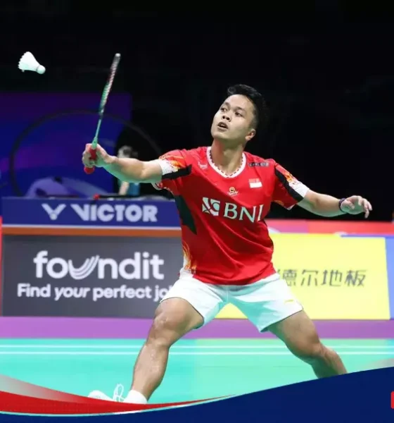 Winning by a landslide, the Thomas and Uber Cup