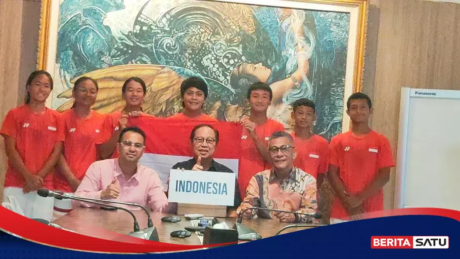 Joint Tennis Lovers Depart Indonesian National Team to Kazakhstan