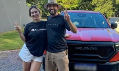 Virginia gives her brother a car as a birthday present;
