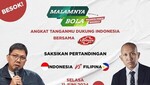 Can&#;t watch at GBK, let&#;s watch the Indonesian vs Philippines