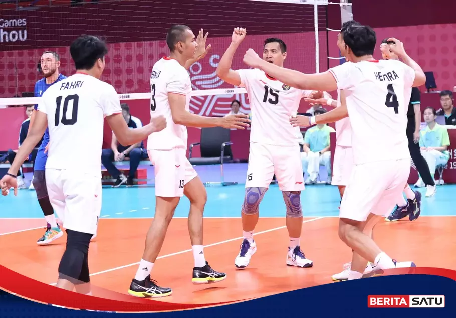 Indonesian Men's National Volleyball Team Ranked rd in the World